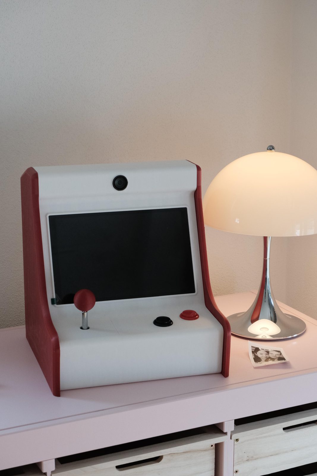 Klicki-Box – Arcade-Fotobox im Wohnzimmer